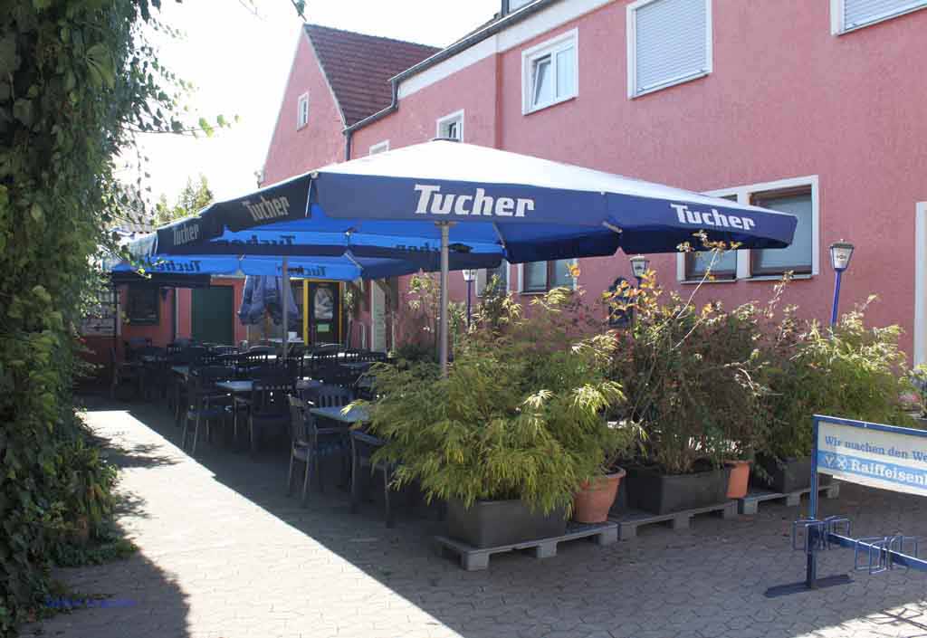 Der gemütliche Biergarten